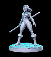 Cheetara 3D-printed model